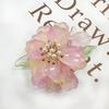 Antique And Beautiful Multi-Layer Lace Pearl Flower Handmade Diy Accessories Hanfu Cheongsam Hair Accessories Hairpin Accessories Decoration