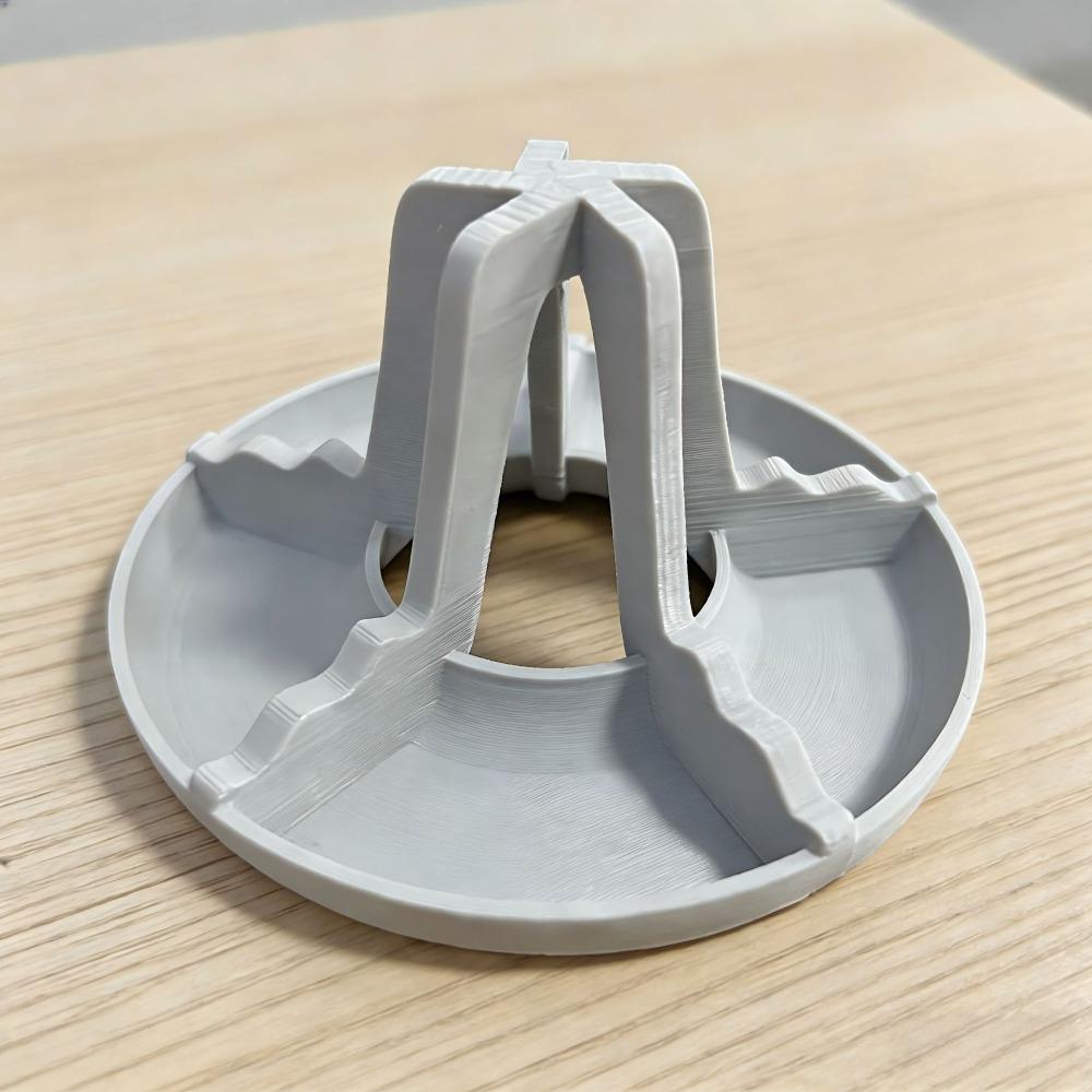 Hollow Single Cup Drying Rack 3D Printed Cup Storage Holder Portable Bottle Cleaning Tools  Kitchen серый