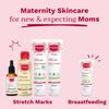 Mustela Maternity Stretch Marks Creamfor Pregnancy - Natural Skincare Massage Moisturizer with Natural Avocado, Maracuja & Shea Butter - Lightly Fragr