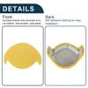 TUCKBOLD Gear Shift Knob Decorator Cover for Ford Mustang Waterproof Console Interior Trim 1 Set 2015-2021, Sticker, Yellow,