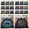 Housse de literie imprimée avec poignée de jeu de luxe, taie d'oreiller en Polyester, Style homme, vêtements de maison, housse de couette Queen Size