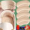 3Pairs=6Pcs Heel Stickers Women Adjustable Size Antiwear Feet Care Shoe Pads Adhesive Back Heel Protectors Insoles Cushions