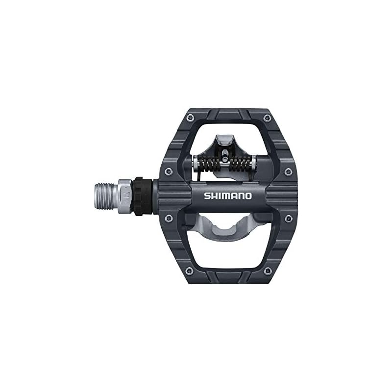 Shimano PD-EH500 Trekking Pedals (SPD) - One side SPD/One side flat, SM-SH56 cleats included, Black