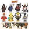 Naruto Building 8pcs Block Set Minifigure Model Diy Puzzle Toys Kids Fans Gifts