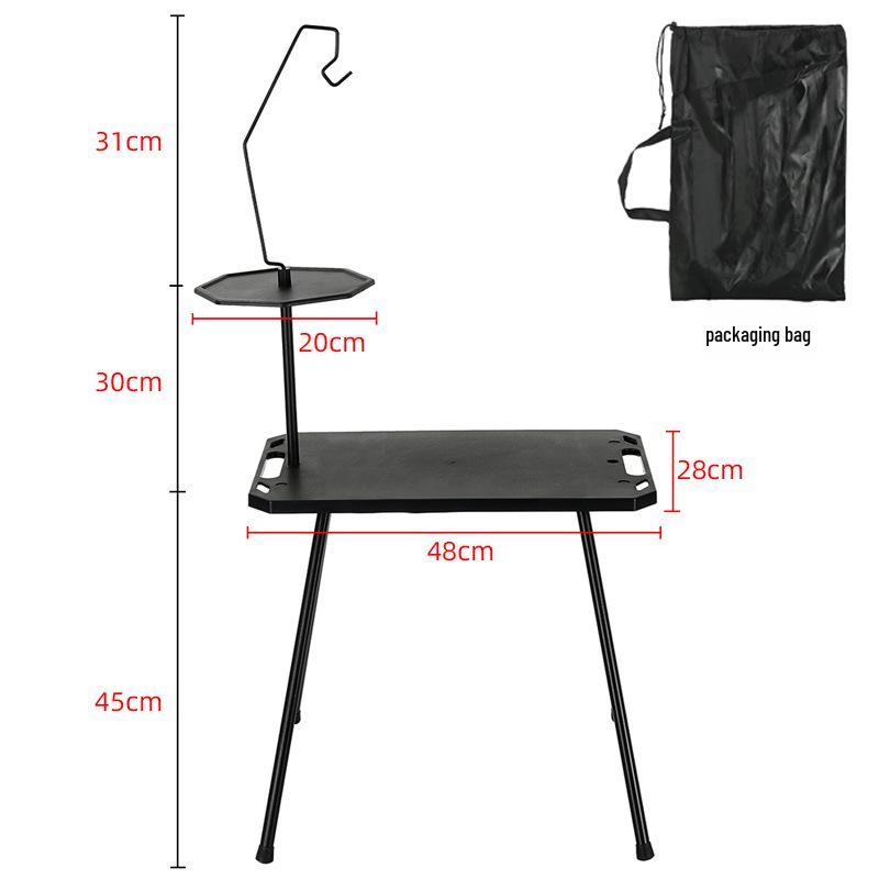 Outdoor Multi-Functional Adjustable Folding Table for Camping & BBQ