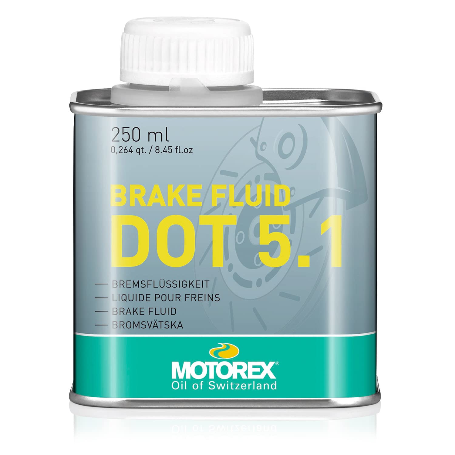 

Daytona Motorex Motorcycle Brake Fluid KTM Genuine Recommended 250ml 97828 DOT-5.1 сірий колір