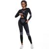 Seamless Yoga Sets Nessaj Women Long Sleeve Gym Fitness Suits Nylon Knitted High Waist Running Sportswear