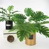 Greenery Wall Decor With Artificial Monstera Deliciosa Liebm Plants For Home Office Interior Design