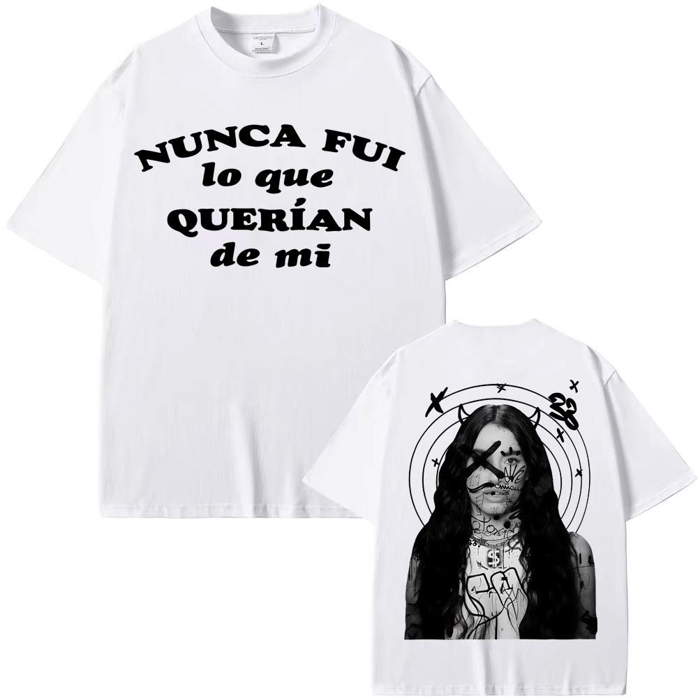 

Singer Lali Esposito Estadio Velez Graphic Tshirts Harajuku Hip Hop Aesthetic T Shirt Men Women Cotton High Quality Tshirt 4XL