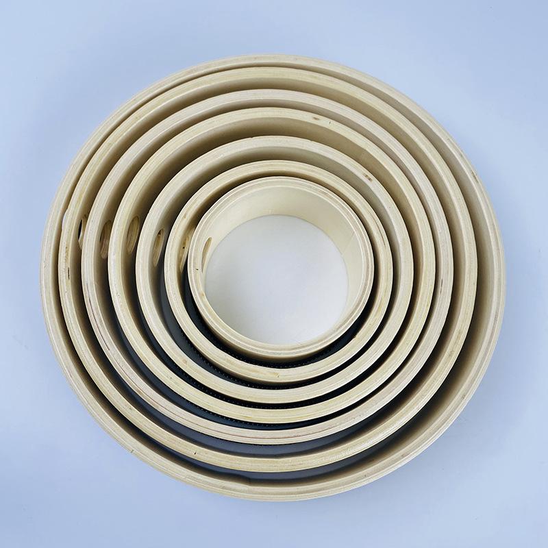 Wooden Hand Beat Percussion Harp Drum - Educational Music Instrument Toy for Children