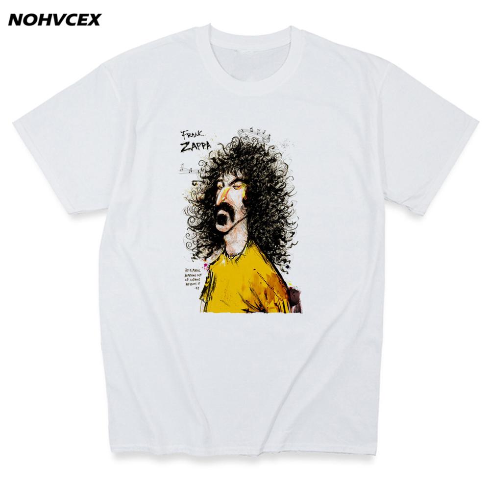 Men S Frank Zappa T Shirt Crew Neck Clothing