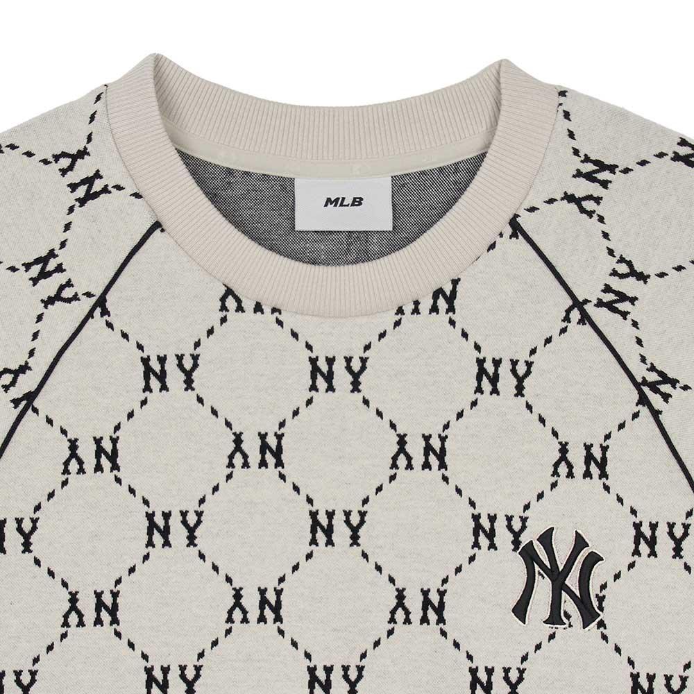 New MLB New York Yankees T-Shirt Unisex Deep Cream 3ATSM0144-50CRD