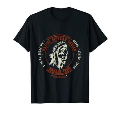 Navajo Stamm Indianer Retro Vintage Chi T-Shirt