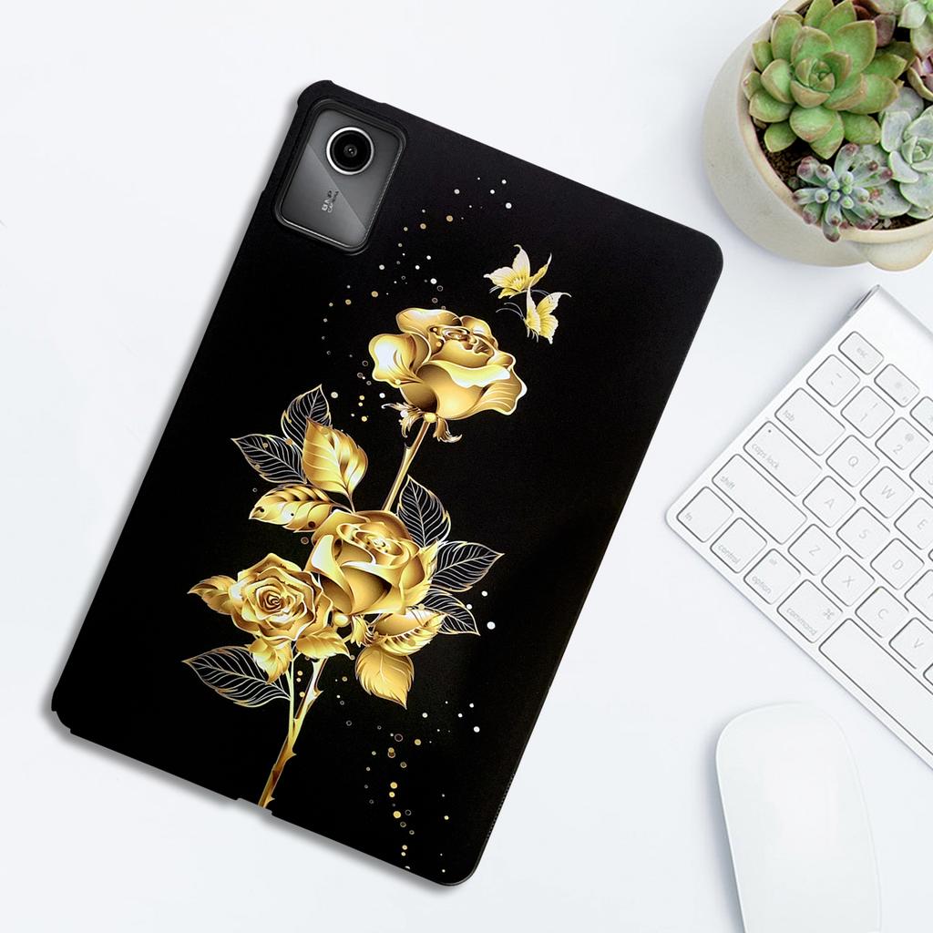 For Lenovo Tab M11 TPU Case Pattern Printing Slim Tablet Protective Cover