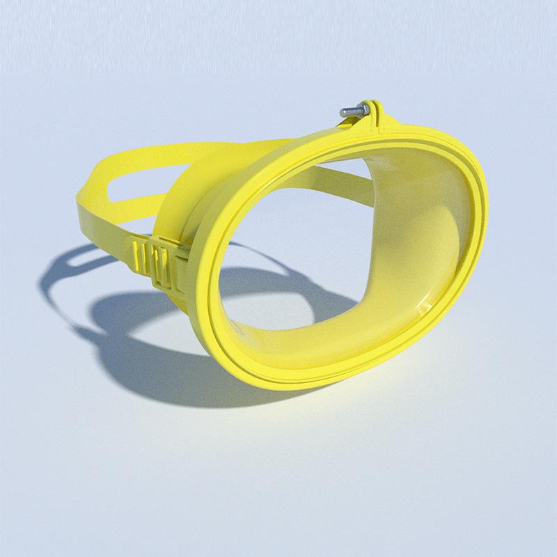 

Маска для дайвинга высокой четкости, маска рыбака из закаленного стекла Ordinary high definition glass material