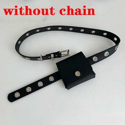 New Chain Small Bag Belts for Women Buckle Strap Belt Shoulder Bag Phone Pouch Waist Bags