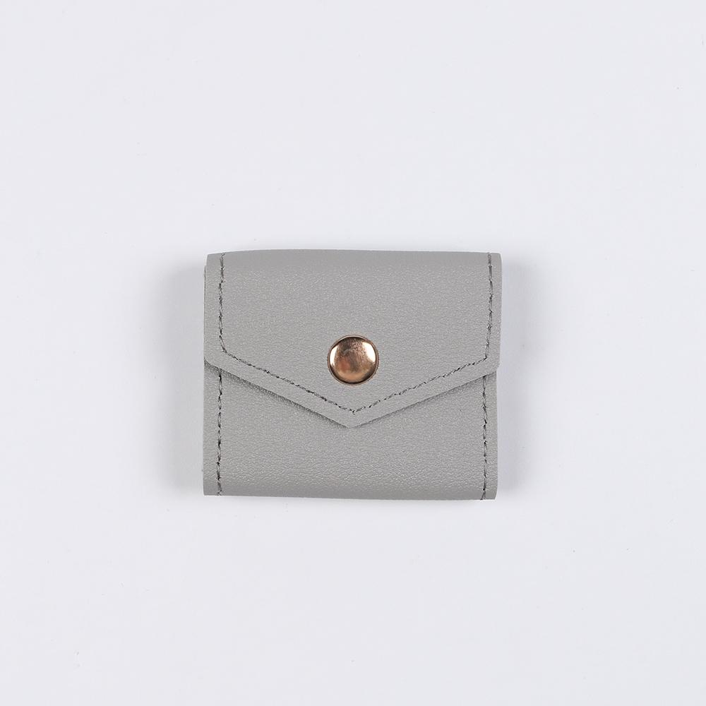 Mini Jewelry Bag with Buckle Travel Foldable Jewelry Organizer Pouch for Rings Earrings Bracelets Necklaces