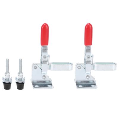 2 Set Knevelklemmen Neerhouder Antislip Handgereedschap Snelspanner Las Klem Fixtuur