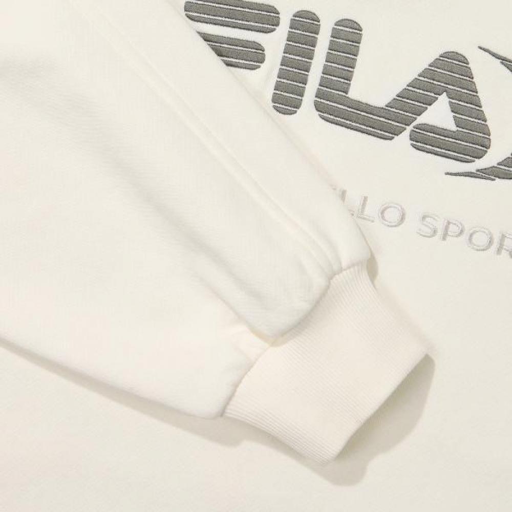 Fila V Neck Logo Sweatshirt