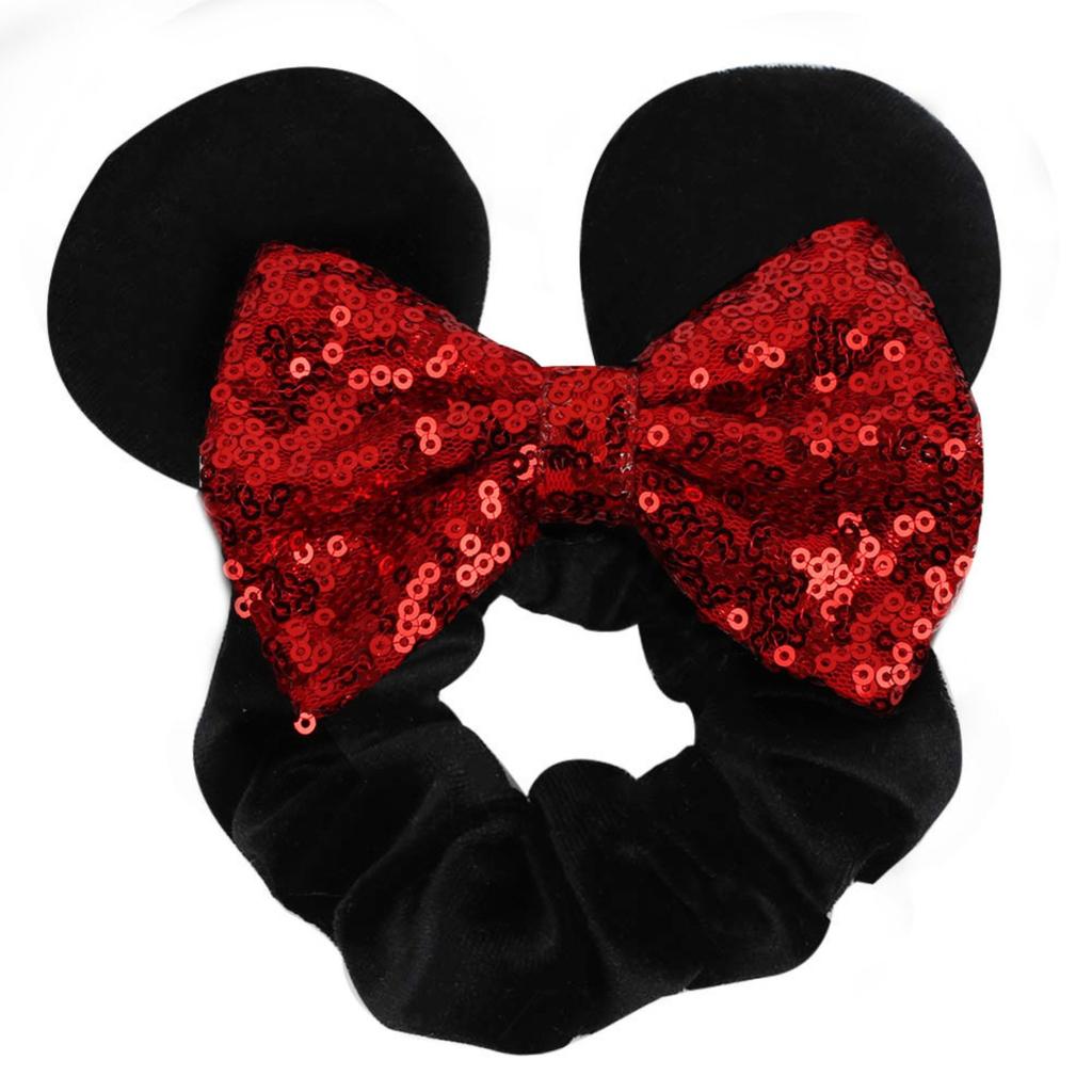 Ears Bow Large Intestine Hair Ring Children's Theme Party Hair Accessories Sweet And Cute Children's Hair Accessories