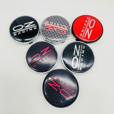 4pcs 3D 61mm OZ For Car Emblem Wheel Hub Center Cap 56mm OZ Badge Covers Sticker Decals Styling Accessories