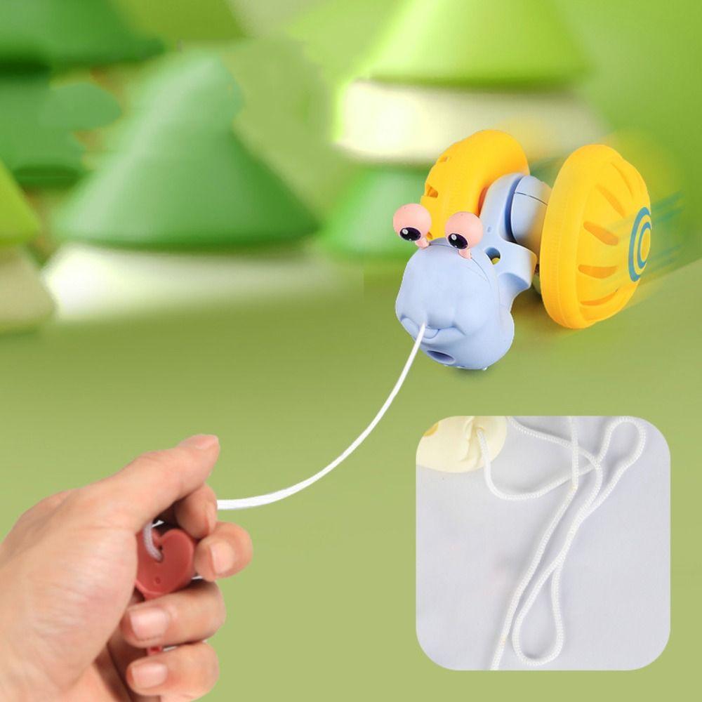 Snail Traction Rope Snail Toy With Traction Rope Cartoon Walking Animal Toy  Children Kids