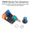 DC12V PWM Fläkthastighetsregulator Modul Med Strömbrytare 3/4-tråds Motorregulator Elektrisk Fläkthastighetskontrollratt För Dator PC-chassi