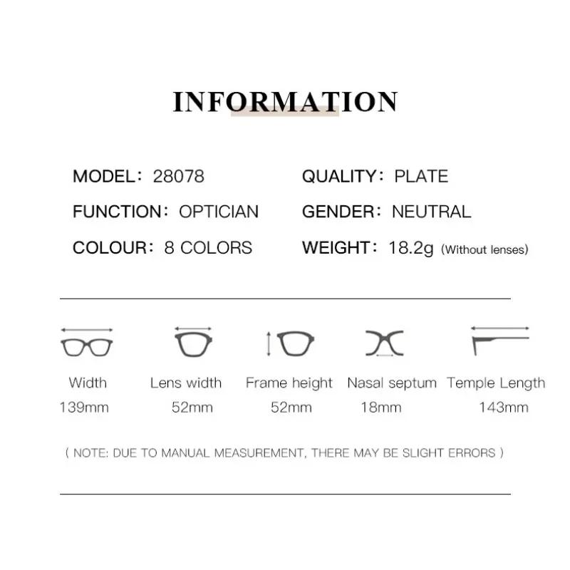 Trendy Cat Eye Eyeglasses Ladies Classic Computer Glasses Prescription Glasses Anti Blue Light Blocking Eyewear Gafas De Lectura