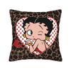B-Bettys Boops Federa Cuscino Carina Divertente Copricuscino Personalizzato Per Divano Letto Camera da Letto