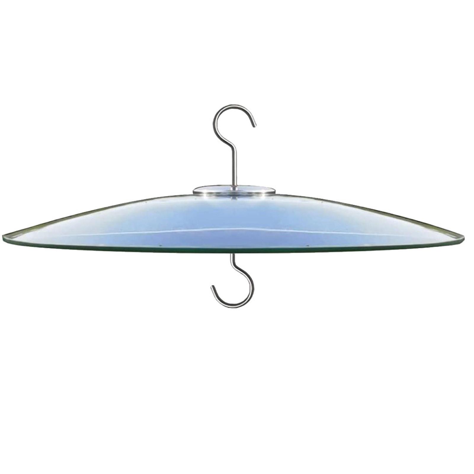 

Беличья перегородка для кормушки для птиц, крючки/подвешивание на стойке, прозрачный 13-дюймовый большой защитный купол от непогоды One Size