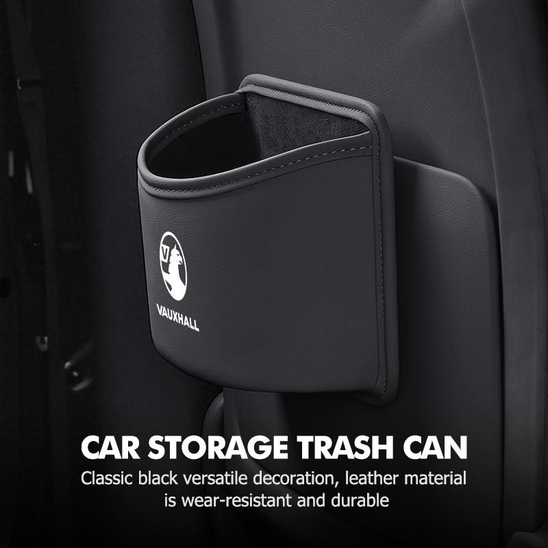 Car Trash Can Hanging Box Storage Bag Organizer Accessories For Vauxhall Vivaro Opel Corsa Dokker Lodgy Logan PZ3