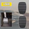 2x Cubierta de Pedal de Embrague y Freno de Coche Accesorio de Coche Para Renault Megane Laguna Clio Kangoo Scenic Espace Modus Trafic Twingo Vel Satis