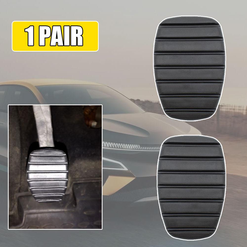 2x Cubierta de Pedal de Embrague y Freno de Coche Accesorio de Coche Para Renault Megane Laguna Clio Kangoo Scenic Espace Modus Trafic Twingo Vel Satis