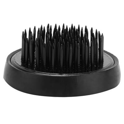 Blumenarrangement-Tools Schwarz Runde Ikebana Kenzan Plumbum Nadel Blume Pin Halter (46mm)
