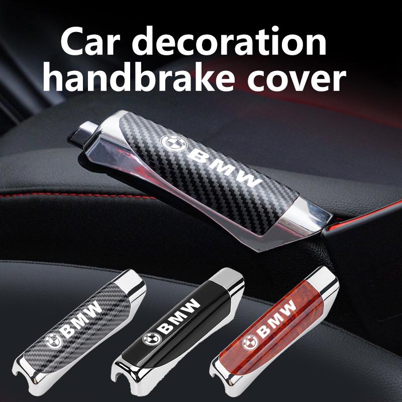 BBKM7 Car Handbrake Grips Cover Dusting Non-Slip Protective Cover Decor For BMW M 1 3 4 5 6 7 Series M3 M6 F01 F02E34 E36 E70 F10 X6