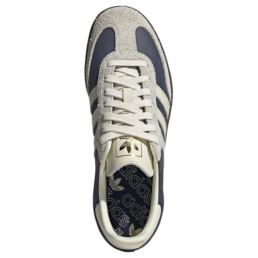 adidas Samba OG Night Indigo Crew White Damen Sneaker Blau Cremeweiß Gold-Metallic IG1968