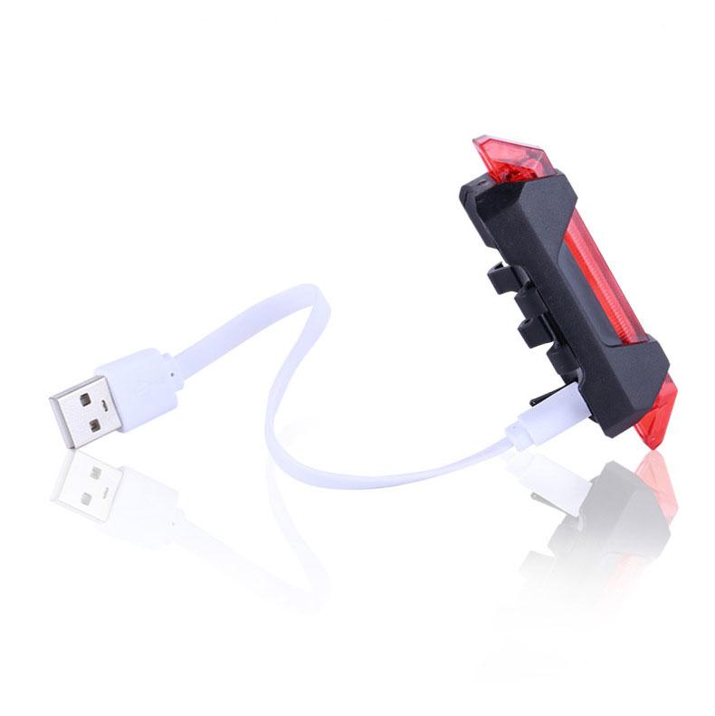 Bicycle Tail Light USB  Waterproof Rechargeable Bike Light Night Cycling Headlight USB LED Safety Warning Light Bike Accessories