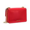 Michael Kors Jade Flap Chain Solid Color Minimalist Leather Shoulder Bag Women Shoulder Bag Red 30S9GJ4L9L683