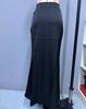 European & American Women's Imitation Silk Long Skirt, 2025 Spring/Autumn Collection