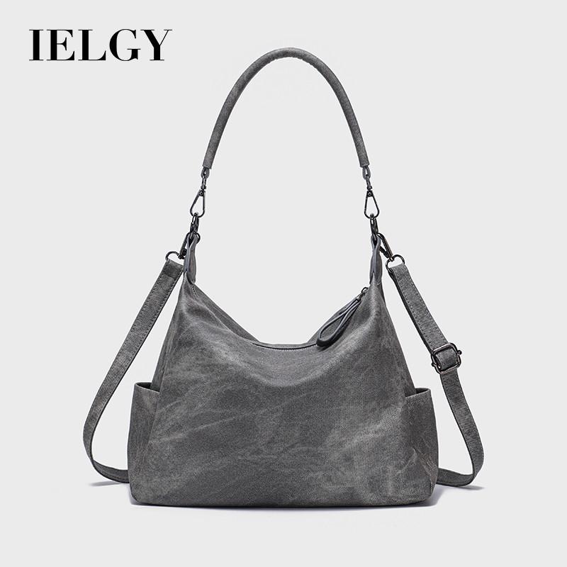 IELGY Versatile Large Tote Bag for Women with Removable Straps Handheld and Underarm Carry Options