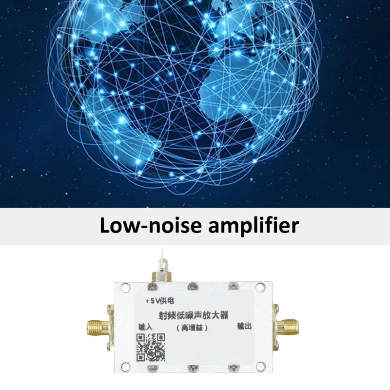 0.01-4G Frequency Amplifier Low Noise Widebands Signal Amplifier Improve Sensitivity in Receivers and Analyzers