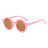 Sunglasses Retro Resin And PC Materials UV  Thick Frame Round For Kids