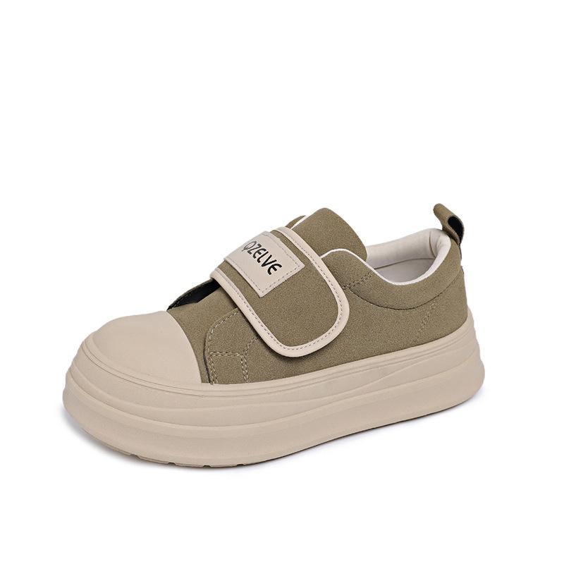 

XQT new spring Velcro casual sports shoes thick baseplate shoes 40