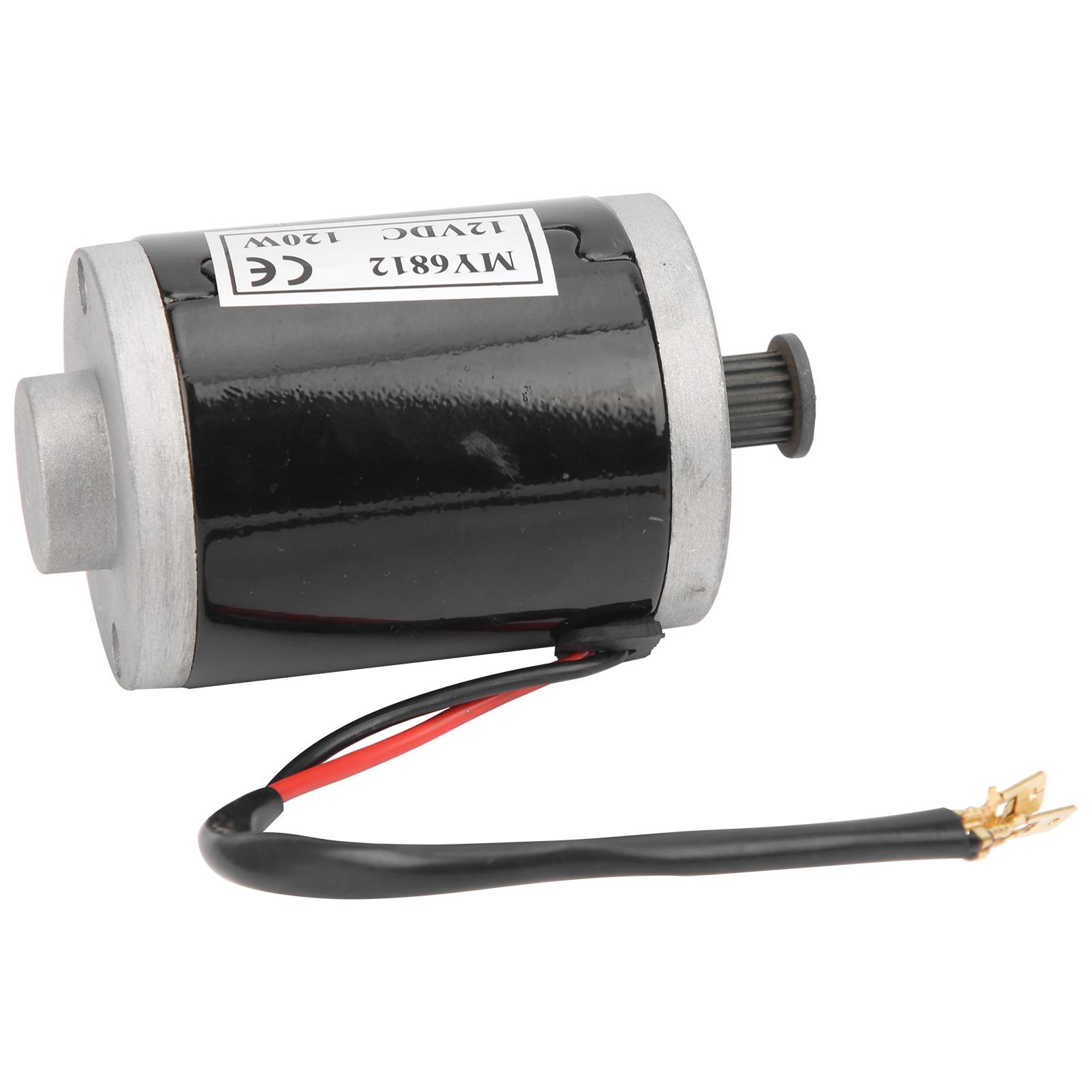 

MY6812 12V 120W Маленький электрический скутер с высокоскоростным щеточным двигателем с ременным шкивом