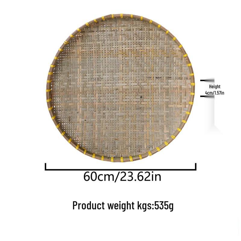 Handwoven Bamboo Food Drying & Storage Baskets