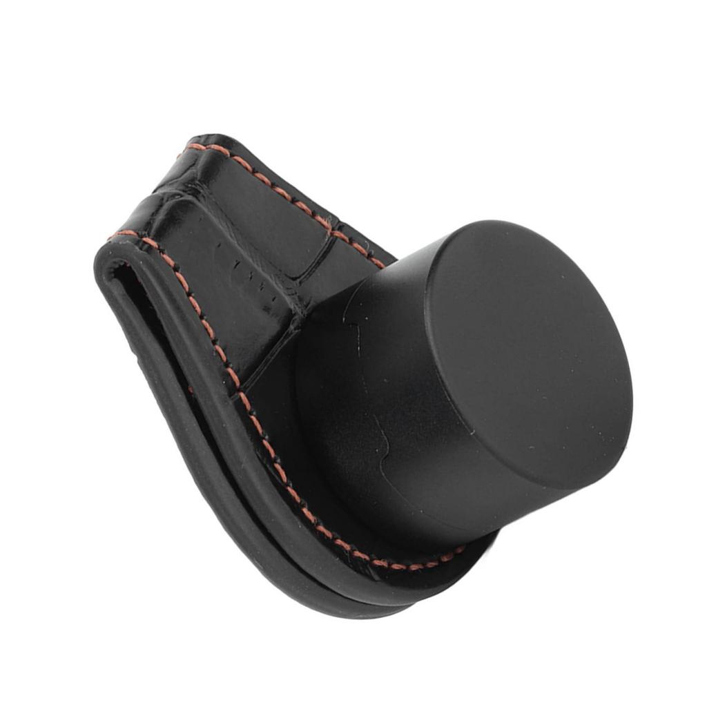 Portable Chalk Holder with Belt Clip Magnetic Billiard Chalk Holder Leather Chalk Bag for Snooker and Pool Player