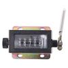 5 Digit 0-99999 Manual Tally Mechanical Counter for Industrial Machinery Textile Equipment Coaching Knitting Operations
