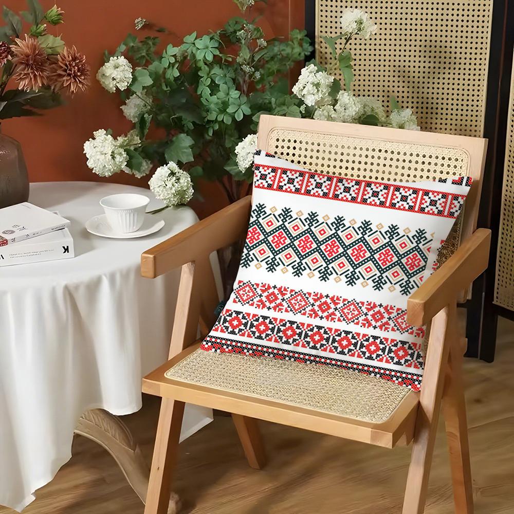 Russian shading Cushion Cover Silky Short Plush Invisible Zipper Dustproof Sofa Pillow Case for Home Decor