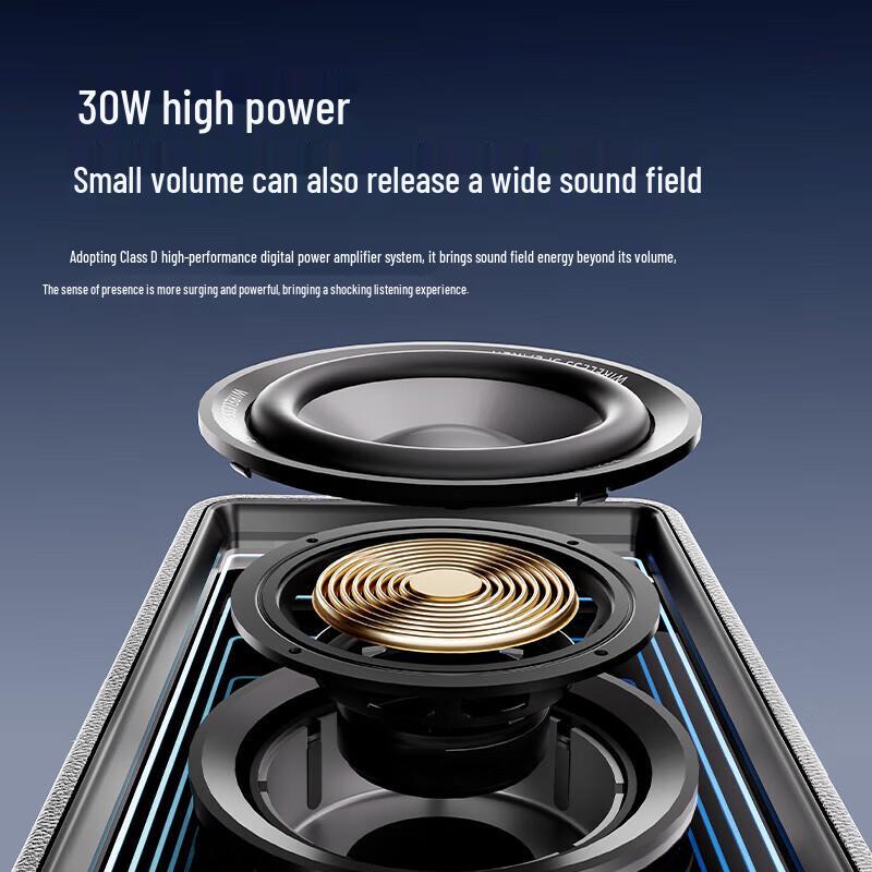 Philips TAS5819 Portable Desktop Gaming Bluetooth Speaker