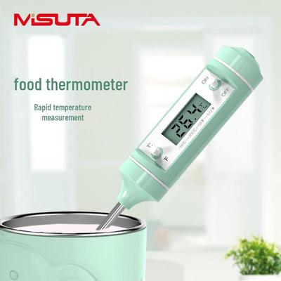 Misuta Digital Stainless Steel Food and Water Thermometer for Baking, Barbecue, and Baby Milk